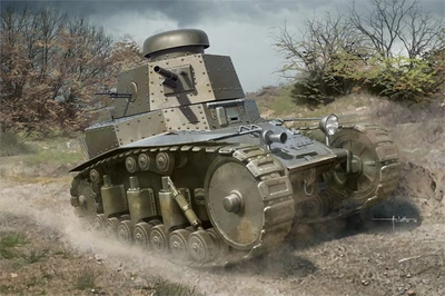 83873  техника и вооружение  Soviet light tank T-18 MOD1927  (1:35) 6939319238733