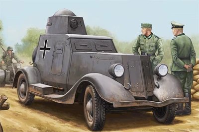 83884  техника и вооружение  Soviet BA-20M Armored Car  (1:35) 6939319238849
