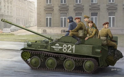 83896  техника и вооружение  Russian ASU-57 Airborne Tank Destroyer  (1:35) 6939319238962