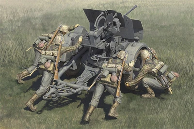 84418  фигуры  German 20mm Flak 38 crews  (1:35) 6939319244185
