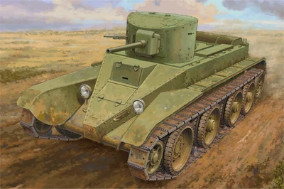 84515  техника и вооружение  Soviet BT-2 Tank (medium)  (1:35) 6939319245151