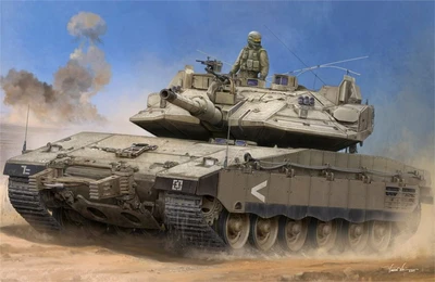 84523  техника и вооружение  IDF Merkava Mk IV w/Trophy  (1:35) 6939319245236