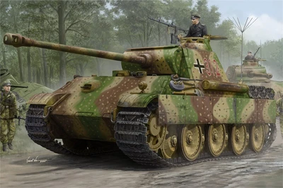 84551  техника и вооружение  German Sd.Kfz.171 Panther Ausf.G - Early Version   (1:35) 6939319245519