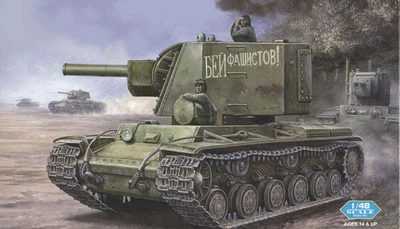 84815  техника и вооружение  Russian KV "Big Turret"  (1:48) 6939319248152