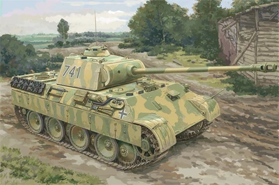 84830  техника и вооружение  German Sd.Kfz.171 Pz.Kpfw.Ausf A  (1:48) 6939319248305