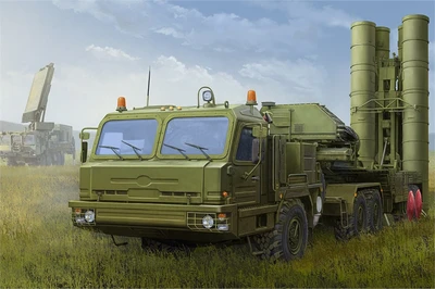 85517  техника и вооружение  Russian B-64022 with 5P85TE2 TEL S-400  (1:35) 6939319255174