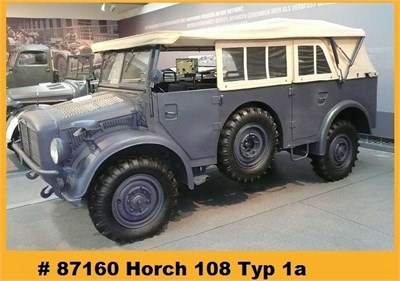 87160  техника и вооружение  Horch 108 Typ 1a  (1:87) 2000002216537