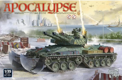 BC-001  техника и вооружение  Apocalypse  (1:35) 6971995748236