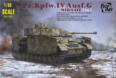 BT-001  техника и вооружение  Pz.Kpfw.IV Ausf.G Mid/Late 2 in 1  (1:35) 6971995740193