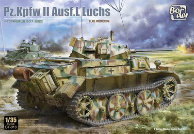 BT-018  техника и вооружение  Pz.Kpfw.II Ausf.L Luchs  (1:35) 6971995748014