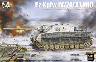 BT-028  техника и вооружение  Jagdpanzer IV L/70(A) MID  (1:35) 6971995746553