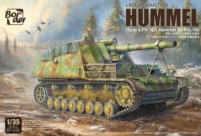 BT-035  техника и вооружение  Hummel Sd. Kfz. 165 Late Production 15cm s.FH 18/1  (1:35) 6971995746614