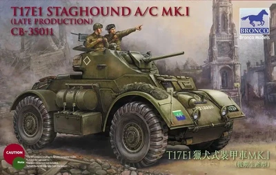 CB35011  техника и вооружение  T17E1 Staghound A/C Mk.I (Late Production)  (1:35) 4544032605681