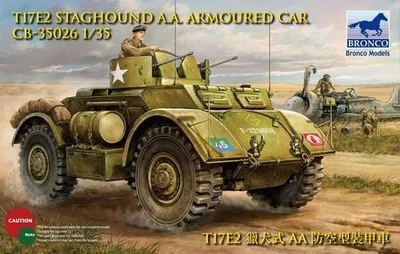 CB35026  техника и вооружение  Т17Е2 Staghound AA Armoured Car (1:35) 4544032653071