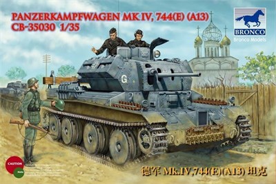 CB35030  техника и вооружение  Panzerkampfwagen Mk IV, 744(E) (A13)  (1:35) 4544032659585