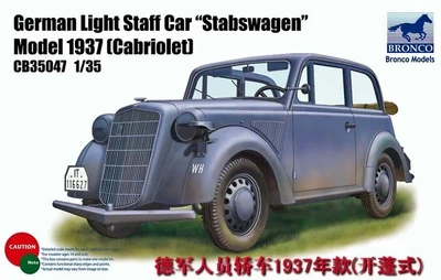 CB35047  техника и вооружение  German Light Staff Car Stabswagen Model 1937 (Cabriolet) (1:35) 4544032659622