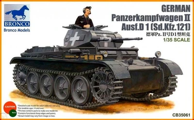 CB35061  техника и вооружение  German Panzerkampfwagen II Ausf.D1 (Sd.Kfz.121) (1:35) 4544032681579