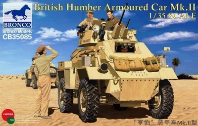 CB35085  техника и вооружение  British Humber Armoured Car Mk.II  (1:35) 4544032681616