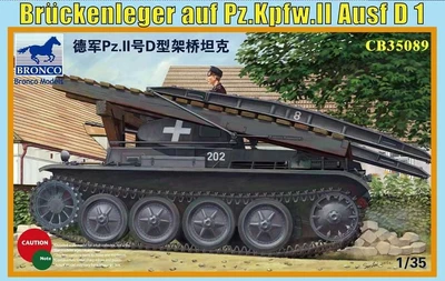 CB35089  техника и вооружение  Brückenleger auf Pz.Kpfw.II Ausf D 1  (1:35) 4544032689124