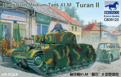 CB35123  техника и вооружение  Hungarian Medium Tank 41.M Turan II  (1:35) 4544032766009
