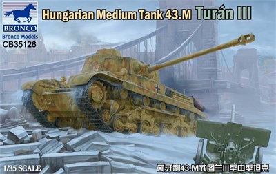 CB35126  техника и вооружение  Hungarian Medium Tank 43.m Turan III  (1:35) 4544032741082