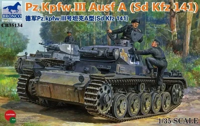 CB35134  техника и вооружение  Pz.Kpfw. III Ausf.A (Sd.Kfz 141)  (1:35) 4544032714529