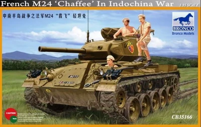 CB35166  техника и вооружение  French M24 'Chaffee' In Indochina War  (1:35) 4544032703172