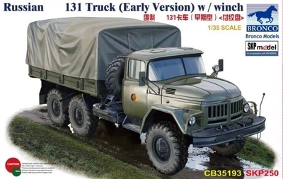 CB35193  техника и вооружение  Russian З&Л-131 Truck (Early Version) w / winch  (1:35) 4544032758783