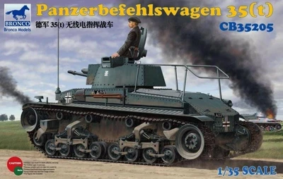 CB35205  техника и вооружение  Panzerbefehlswagen 35(t)  (1:35) 4544032741334