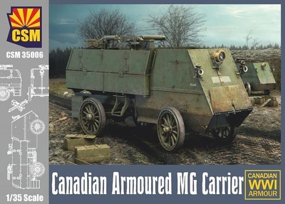 CSM35006  техника и вооружение  Canadian Armoured MG Carrier  (1:35) 4751032600435