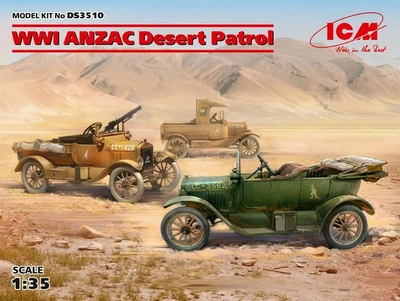DS3510  техника и вооружение  WWI ANZAC Desert Patrol  (1:35) 2000000153230