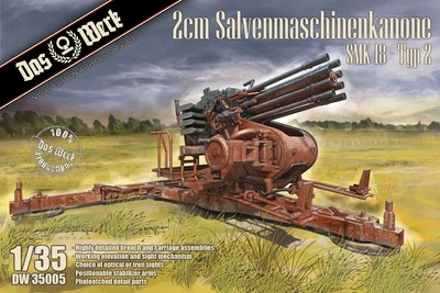 DW35005  техника и вооружение  2cm Salvenmaschinenkanone SMK 18 Typ 2  (1:35) 4260191520954