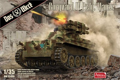 DW35008  техника и вооружение  Borgward IV Panzerjäger "Wanze"  (1:35) 4260191520923