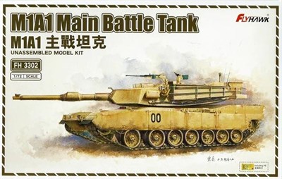 FH3302  техника и вооружение  M1A1 Abrams Main Battle Tank  (1:72) 2000002128953