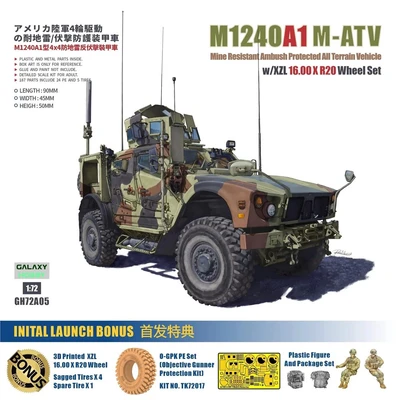 GH72A05-SP  техника и вооружение  U.S. M-ATV M1240A1 MRAP w/O-GPK kits  (1:72) 2000002171362