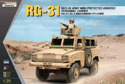 K61012  техника и вооружение  RG-31 MK3 US Army MAPC  (1:35) 9588838160659