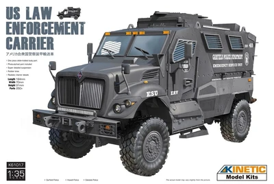 K61017  техника и вооружение  US Law Enforcement Carrier  (1:35) 9588838161731