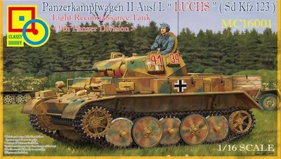 MC16001  техника и вооружение  PzKpfw. II Ausf. L Luchs 9th Panzer Division  (1:16) 4544032742676