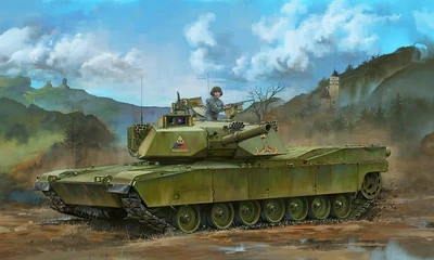 PH35038  техника и вооружение  M1 IP Abrams MBT  (1:35) 4589913249431