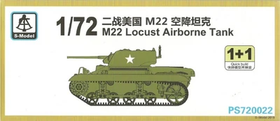 PS720022  техника и вооружение  M22 Locust Airborne Tank 1+1 Quickbuild  (1:72) 2000000192796