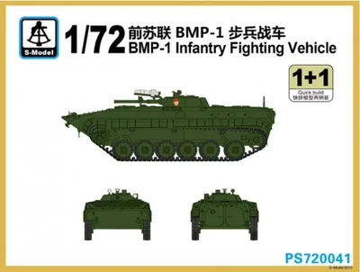 PS720041  техника и вооружение  BMP-1 Infantry Fighting Vehicle 1+1 Quickbuild  (1:72) 2000000192857
