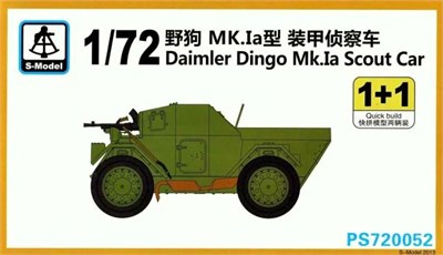 PS720052  техника и вооружение  Daimler Dingo Mk.Ia Scout Car 1+1 Quickbuild  (1:72) 2000000217413
