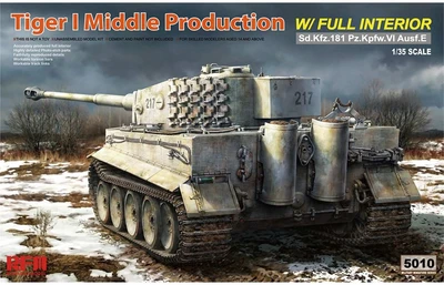RM-5010  техника и вооружение  Sd.Kfz. 181 Pz.kpfw.VI Ausf. E Middle Prod Full Interior  (1:35) 4897062620118