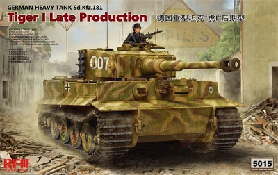 RM-5015  техника и вооружение  Pz.Kpfw.VI Ausf.E Sd.Kfz.181 Tiger I Late Production  (1:35) 4897062620187