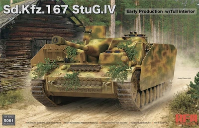 RM-5061  техника и вооружение  Sd.Kfz. 167 StuG IV Early Production w/full interior  (1:35) 4897062621092