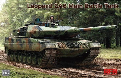 RM-5065  техника и вооружение  Leopard 2A6 Main Battle Tank  (1:35) 4897062621016