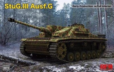 RM-5073  техника и вооружение  StuG.III Ausf.G Early w/full interior  (1:35) 4897062620972