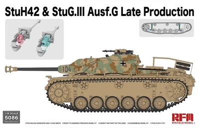 RM-5086  техника и вооружение  StuH42 & StuG.III Ausf.G Late Production  (1:35) 4897062621238