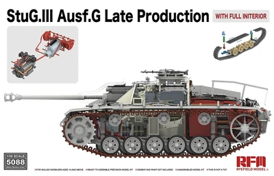 RM-5088  техника и вооружение  StuG.III Ausf.G Late Production with full interior  (1:35) 4897062621245