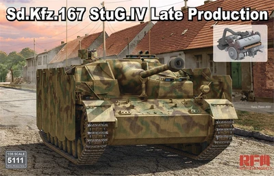 RM-5111  техника и вооружение  Sd.Kfz. 167 StuG.IV Late Production  (1:35) 4897062621849